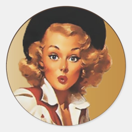 Tekst: Elektrisch rond Texas Eclectic Logo Ronde Sticker (Voorkant)