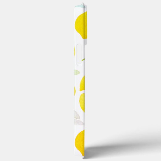  tekst en afbeelding modern citruspatroon Case-Mate iPhone case (Achterkant / Rechts)