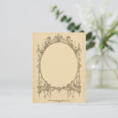 Tekst en afbeelding toevoegen aan een sierlijk vin briefkaart (Staand voorkant)