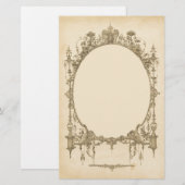 Tekst en afbeelding toevoegen aan versierde vintag briefpapier (Voorkant / Achterkant)