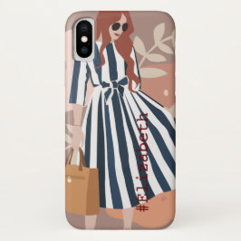  tekst en afbeelding Trendy schattige kleuren Case-Mate iPhone Case