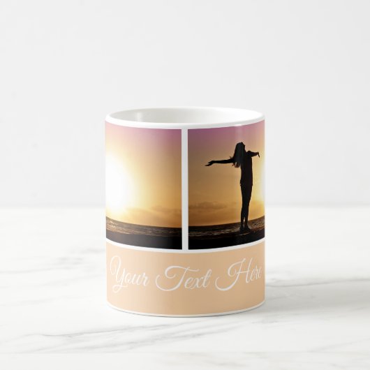 Tekst en foto toevoegen koffiemok (Center)