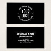  tekst en uw geüploade Logo of Afbeelding Visitekaartje (Voorkant /achterkant)