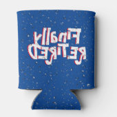 Tekst en water in ruste Koelbox Blikjeskoeler (Achterkant)