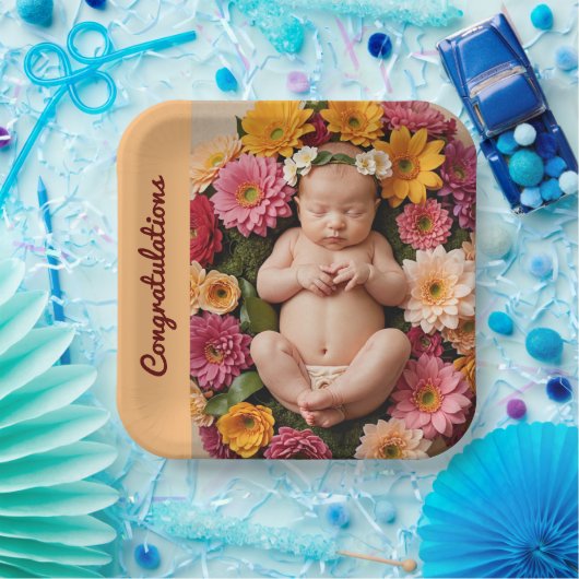 tekst foto aangepaste felicitaties Papier Bord (Feest)