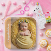 tekst foto aangepaste felicitaties Papier Bord (Feest)