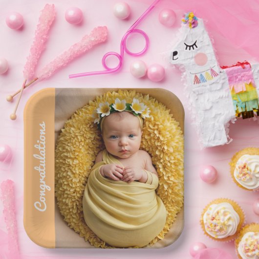 tekst foto aangepaste felicitaties Papier Bord (Feest)