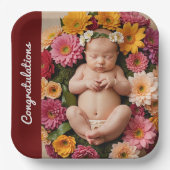 tekst foto aangepaste felicitaties Papier Bord (Voorkant)