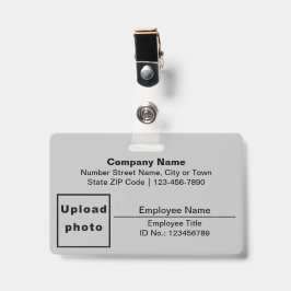 Tekst gebaseerd op rechthoekige grijze foto van we badge