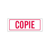 Tekst GEKopieerd Zelfinktende Stempel (Design)