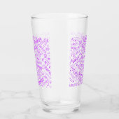 Tekst Glas Liefde of Kies Kleur (Rechts)