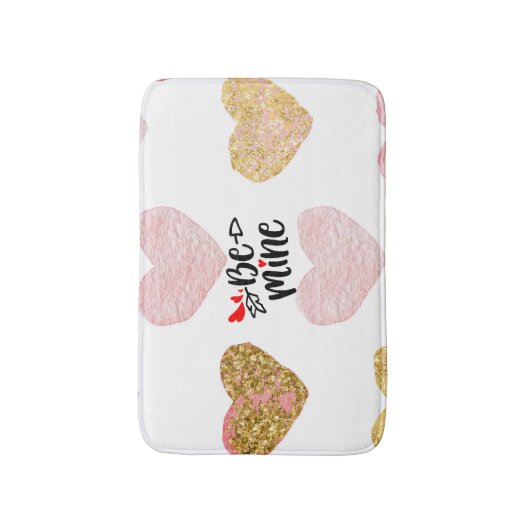 Tekst is van mij en harten badmat (Voorkant Verticaal)