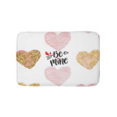 Tekst is van mij en harten badmat (Voorkant)