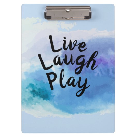 Tekst live afspelen Live afspelen Inspire Motivati Klembord (Voorkant)