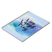 Tekst live afspelen Live afspelen Inspire Motivati Notitieboek (Linkerzijde)