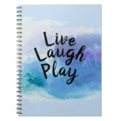 Tekst live afspelen Live afspelen Inspire Motivati Notitieboek (Voorkant)