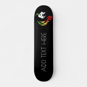 TEKST Lonen TOEVOEGEN Persoonlijk Skateboard