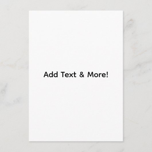 Tekst & Meer toevoegen! Personaliseer uw eigen Menu (Voorkant)