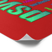 Tekst met betrekking tot huiselijk geweld poster (Hoek)