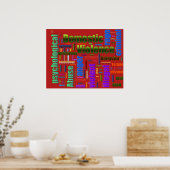 Tekst met betrekking tot huiselijk geweld poster (Keuken)