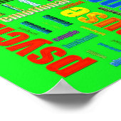 Tekst met betrekking tot huiselijk geweld poster (Hoek)