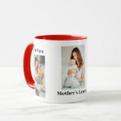 Tekst met de Mok van de Foto voor Moederdag (Voorkant links)