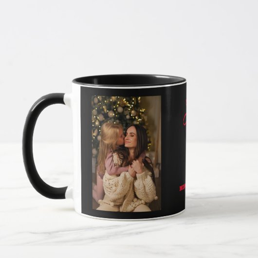 Tekst met Photo Coffee-Mok voor Moederdag Mok (Links)