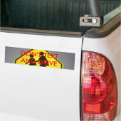 TEKST                            NIET... BUMPERSTICKER (Op Truck)