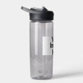 Tekst of afbeeldingen toevoegen: Gepersonaliseerd Waterfles (Rechts)
