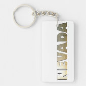 Tekst of typografie van Nevada Sleutelhanger (Voorkant)
