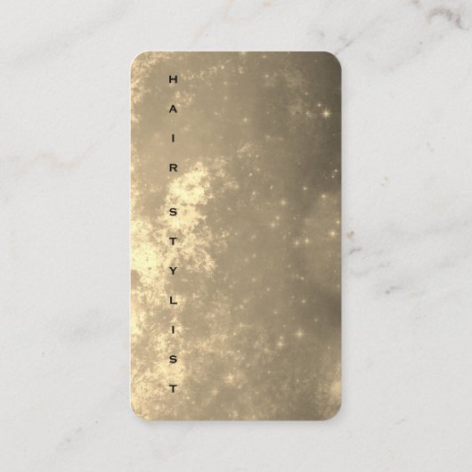 Tekst ontwerp Verticaal Luxe Visitekaartje (Achterkant)