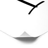 Tekst 'Opnemen' Perfect Poster (Hoek)