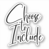 Tekst 'Opnemen' Sticker (Voorkant)