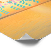 tekst over poster tegen zonlicht (Hoek)