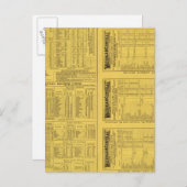 Tekst Pagina Michigan Central Railroad Briefkaart (Voorkant / Achterkant)