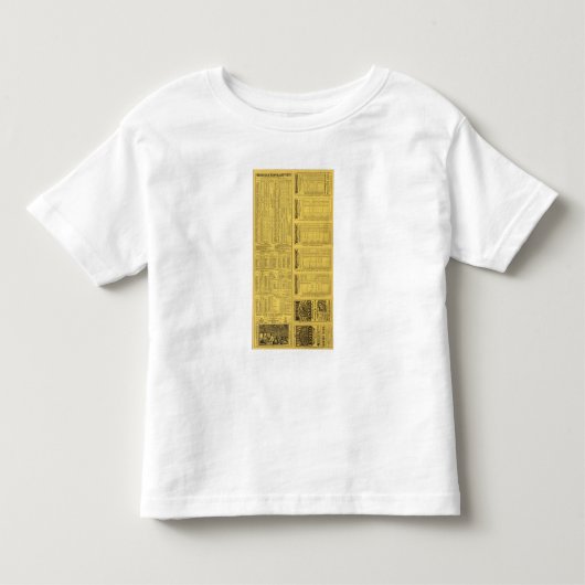 Tekst Pagina Michigan Central Railroad Kinder Shirts (Voorkant)