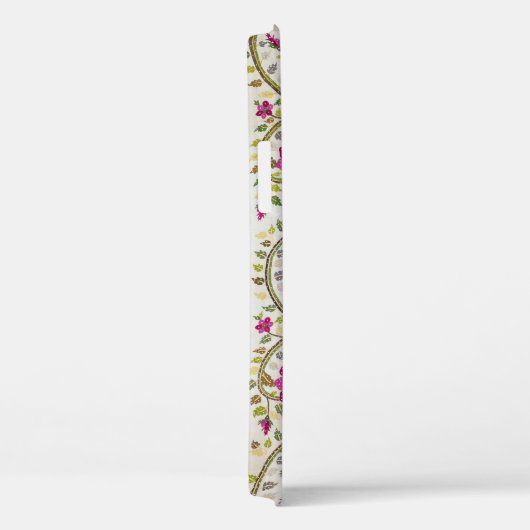 tekst, Peonies Pattern, William Morris Case-Mate iPhone Case (Achterkant / Rechts)