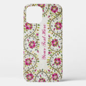  tekst, Peonies Pattern, William Morris Case-Mate iPhone Case (Achterkant)