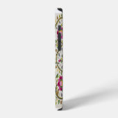 tekst, Peonies Pattern, William Morris iPhone Hoesje (Linkerkant)