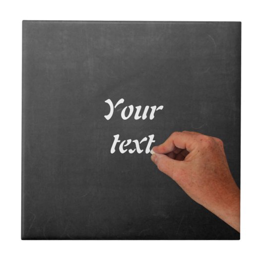 Tekst personaliseren tegeltje (Voorkant)