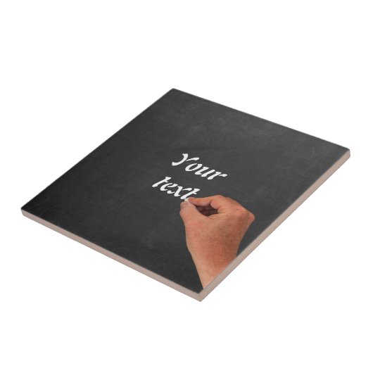 Tekst personaliseren tegeltje (Zijkant)