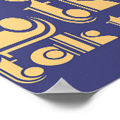 Tekst Reis Logo Poster (Hoek)