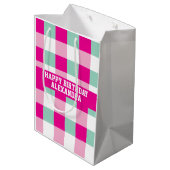 Tekst Sjabloon Medium Cadeauzakje (Achterkant Gekanteld)
