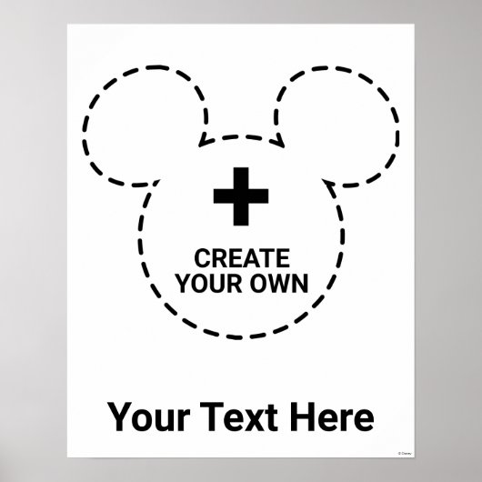 Tekst Sjabloon Poster (Voorkant)