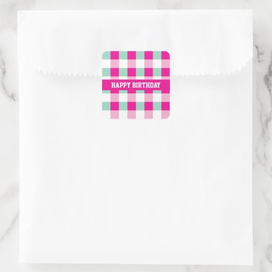 Tekst Sjabloon Sticker (Tas)