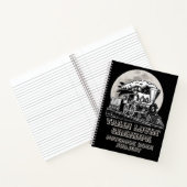 Tekst  stoomtrein wijzigen Omheining Notitieboek (Binnen)