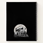 Tekst  stoomtrein wijzigen Omheining Notitieboek (Achterkant)