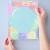 Tekst toevoegen aan ballon flyer (Hand)