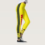Tekst toevoegen aan Modern uniek Neon en Cheetah Leggings (Rechts)