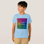 Tekst toevoegen Foto uploaden naar Kinder Boys Sho T-shirt (Voorkant volledig)